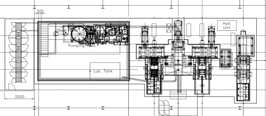 equipment layout drawing
